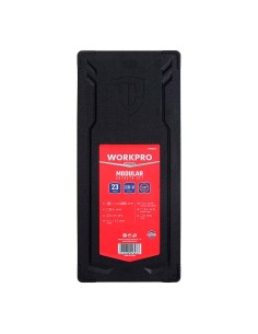 Juego carraca y vasos 3/8 pulg, 23 piezas, (métrico) 2