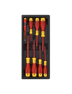 Destornilladores aislados vde, juego 8 piezas 2