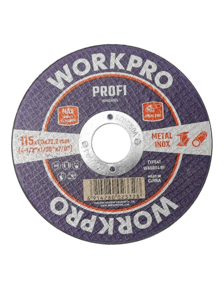Disco de corte para metal e inox profi/t41 ø115 x 1,0 x 22,2 mm