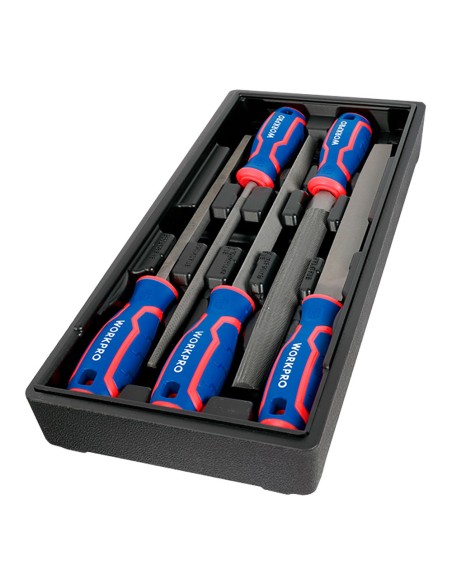 Limas 200 mm, juego 5 piezas