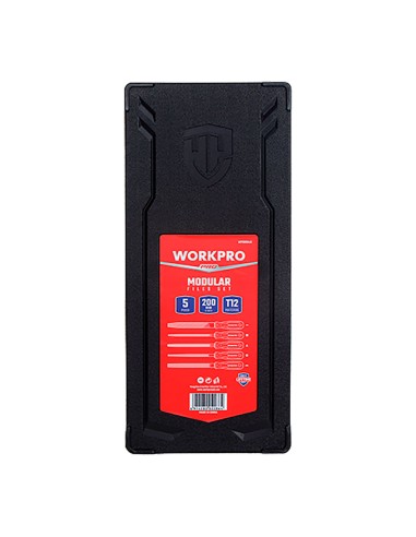 Limas 200 mm, juego 5 piezas