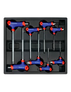 Llaves allen mango en t, 2-10 mm, 8 piezas 2