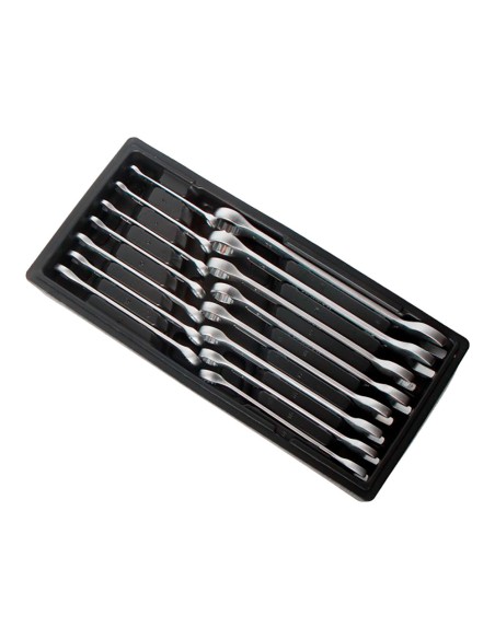 Llaves combinadas, fija - estrella, 7-22 mm, 15 piezas