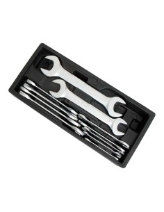 Llaves fijas de doble boca, juego 11 piezas 2