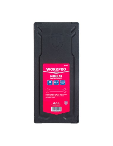 Llaves fijas de doble boca, juego 11 piezas