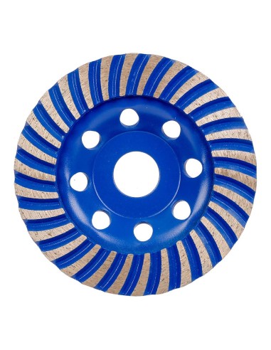 Muela copa diamantada hilera dientes turbo ø115 x 22,2 mm