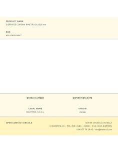 Sierra de corona bimetálica, ø16 mm 2