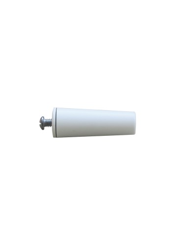 Tope para persiana blanco 40 mm largo, 25 unidades