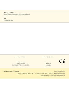 Batería recambio 36803 (necesario 2 uds) 2