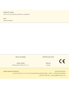 Rotativo led naranja bm203wl 2