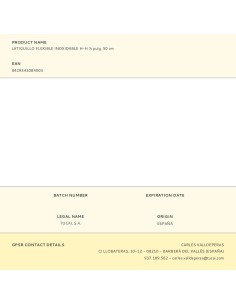 Latiguillo flexible inoxidable h-h ½ pulg, 50 cm 2