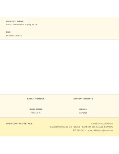 Flexo termo h-h ½ pulg, 30 cm 2