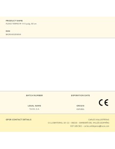 Flexo termo m-h ½ pulg, 50 cm 2