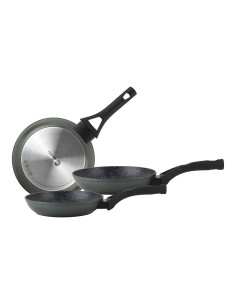 Set 3 sartenes stim de aluminio forjado ø18 / ø22 / ø26 cm 2