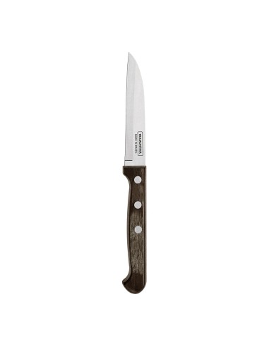 Cuchillo polywood castaño para verduras y frutas 9 cm