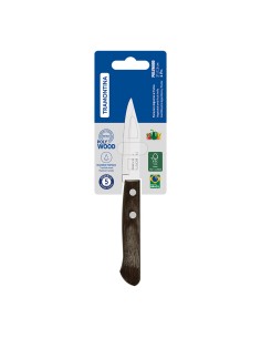 Cuchillo polywood castaño para verduras y frutas 7,3 cm 2
