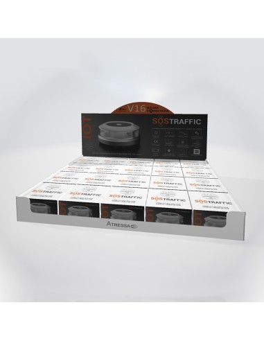 Baliza v16 de emergencia homologada conectada...