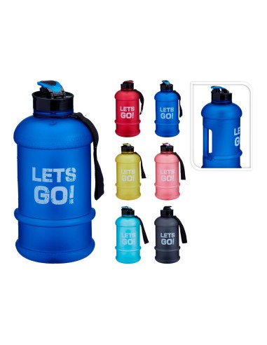 Bidón de deporte, colores surtidos 1,3 l