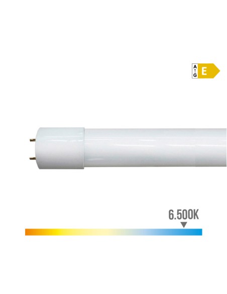 Tubo led t8, 18 w, 1980 lm, 6500 k, luz fría, ø26 x 1200 mm