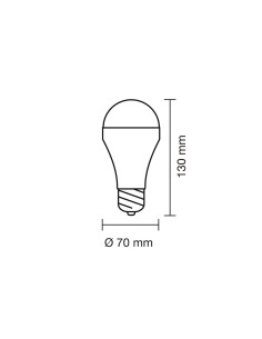 Bombilla led, recargable usb, e27, 6 w, 3cct, dimmable, 500 lm 2