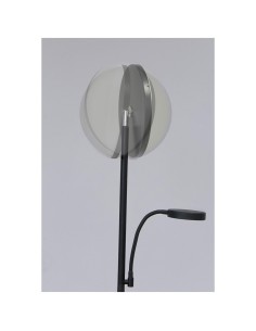 Lámpara de pie led dencel, 30+6 w, 3cct, dimmable, 3000 lm, negra, ø25 x 175 cm 2