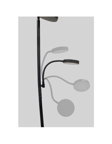 Lámpara de pie led dencel, 30+6 w, 3cct,...