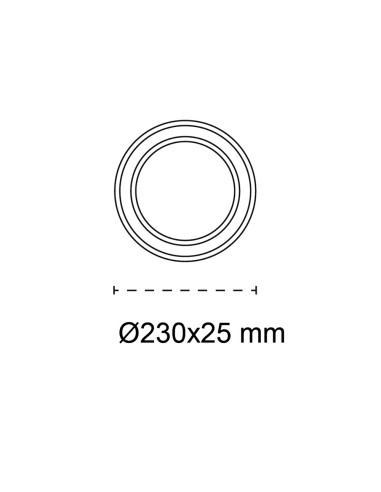 Plafón led circular, mery, 18 w, 3cct, 1782 lm,...