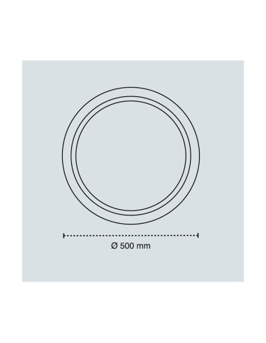 Plafón led circular, charly, 72 w, 3cct, 7290...