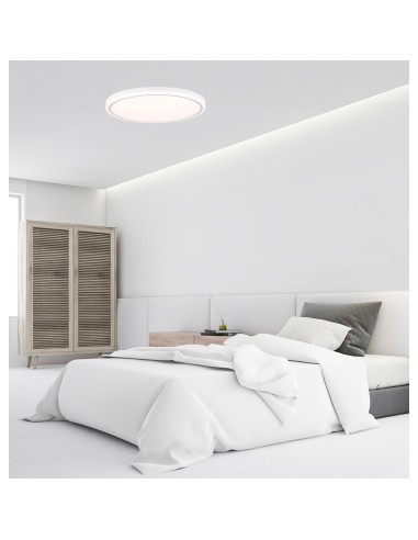 Plafón led circular, targes, 80 w, 3cct, 8800...
