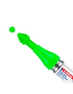 Marcador en spray pintura fluorescente a la tiza verde, 11 ml, blister 1 uds 2