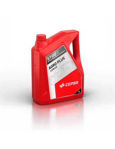 Aceite lubricante multifuncional agro plus 15w40, 5 l