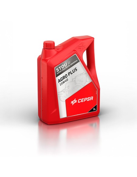 Aceite lubricante multifuncional agro plus 15w40, 5 l
