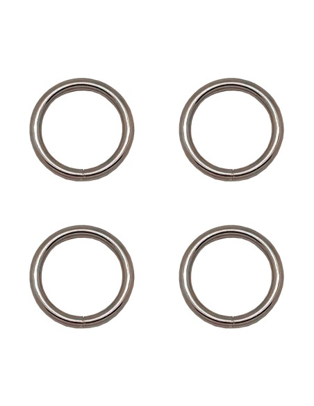 Anilla soldada ap14, 4 x 25 mm, zincada, blister 4 uds