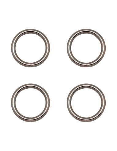 Anilla soldada ap14, 5 x 40 mm, zincada, blister 4 uds