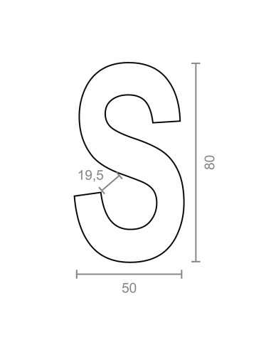 Gancho en forma de s cg23 6 x 80 mm, zincado,...