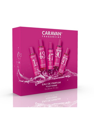 Discovery conjunto 5 fragancias caravan, 30 ml