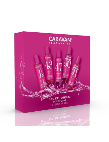 Discovery conjunto 5 fragancias caravan, 30 ml