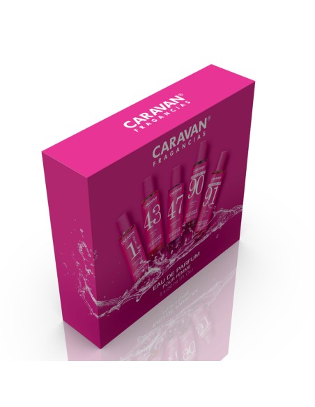 Discovery conjunto 5 fragancias caravan, 30 ml