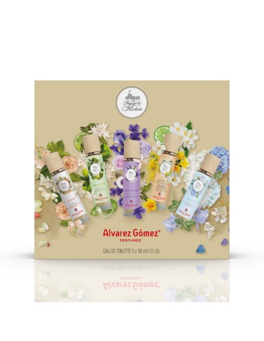 Discovery conjunto 5 fragancias frescas alvarez gómez, 30 ml