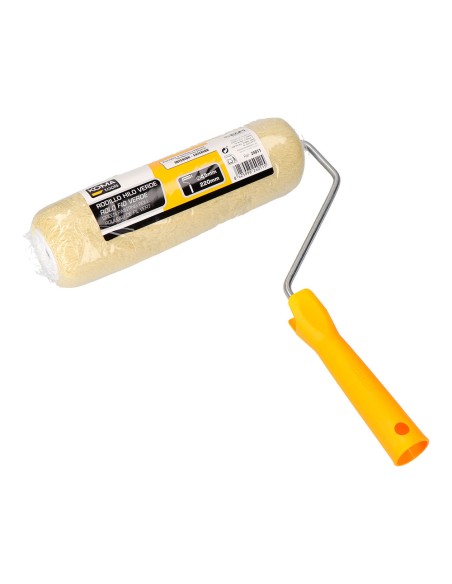Rodillo hilo verde para paredes y techos rugosos, ø45 x 220 mm