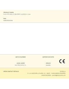 Micro pila de botón litio cr2430 3 v ø24,5 x 3,0 mm blister 2