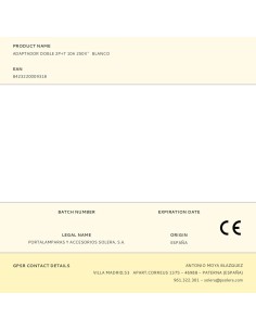 Adaptador doble 2p+t 10a 250 v~ blanco 2