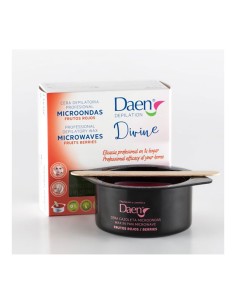 Cazoleta para microondas de cera depilatoria caliente frutos rojos 90 g