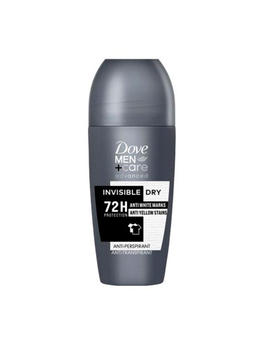 Desodorante roll-on men invisible advance 72 h, 50 ml