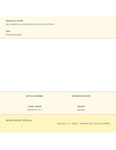 Gel de ducha hidratante 0% sulfatos 720 ml 2