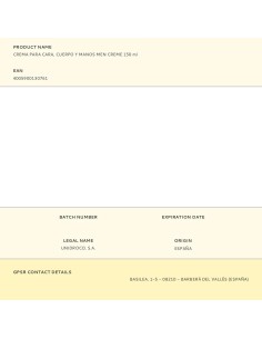 Crema para cara, cuerpo y manos men creme 150 ml 2