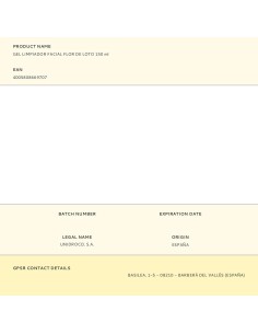 Gel limpiador facial flor de loto 150 ml 2