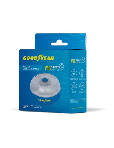 Baliza v16 de emergencia homologada conectada...