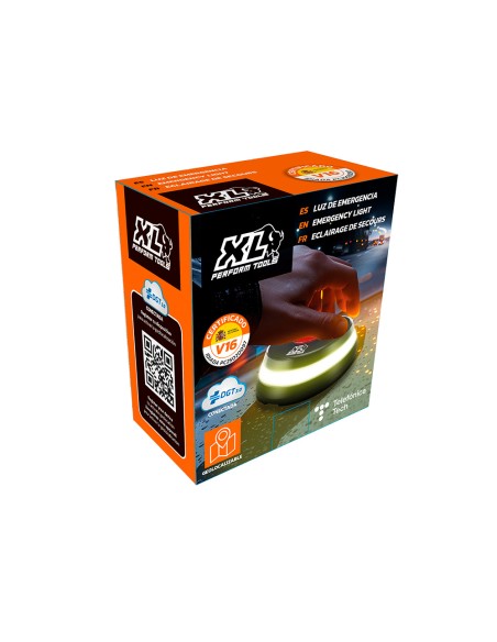 Baliza v16 de emergencia homologada conectada geolocalizable con dgt 3.0 xl perform tools