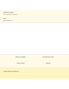 Polo austral rojo t-s 2